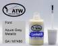 Preview: Ford, Azure Grey Metallic, G4 / M7480: 20ml Lackstift, von ATW Autoteile West.